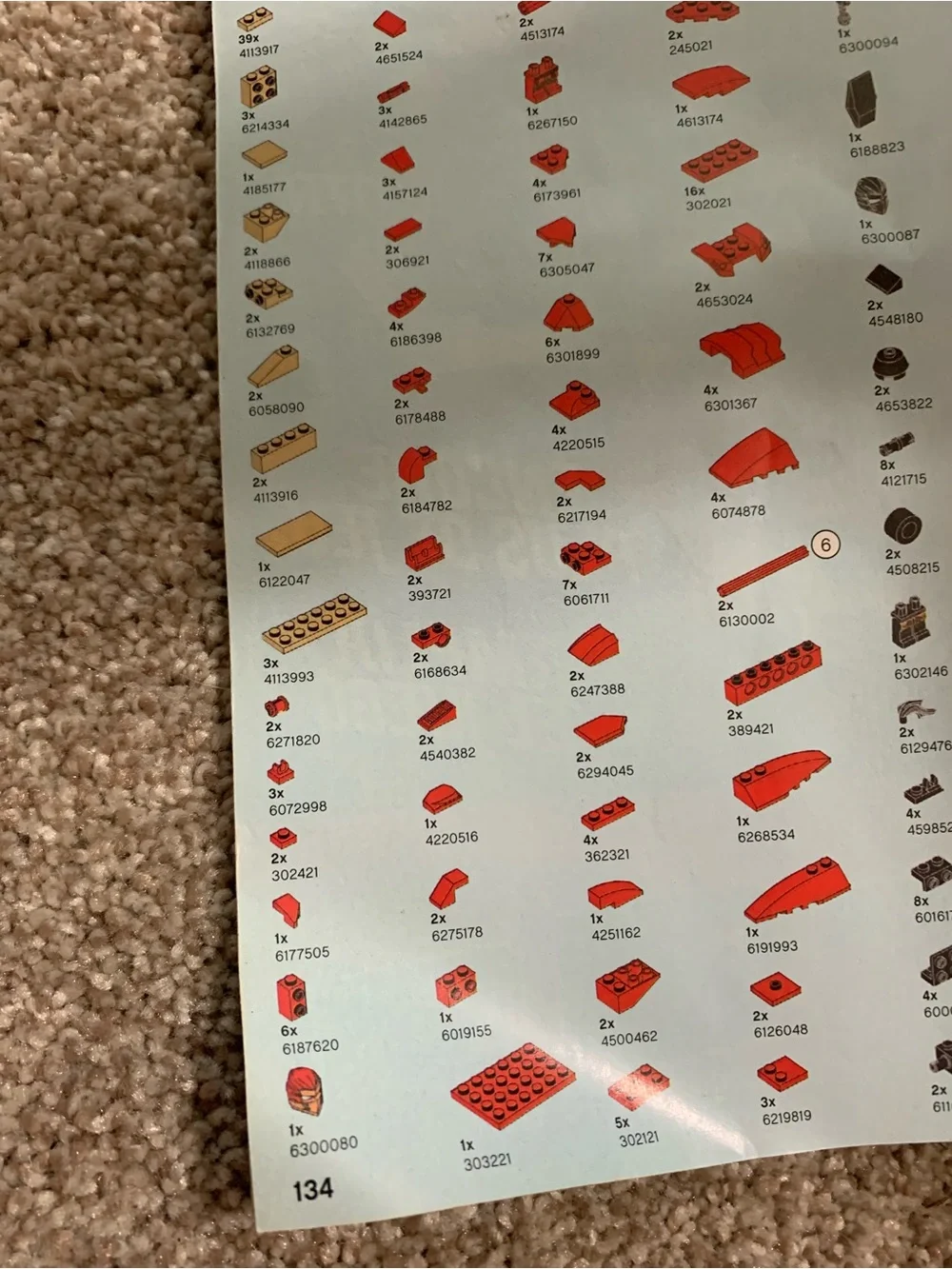 LEGO 71720 Ninjago Fire Stone Mech Instruction Book Manual Booklet Only